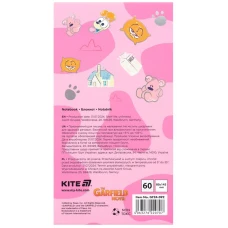 Блокнот на магніті, 60 арк., клітинка, Garfield GF24-092 Kite
