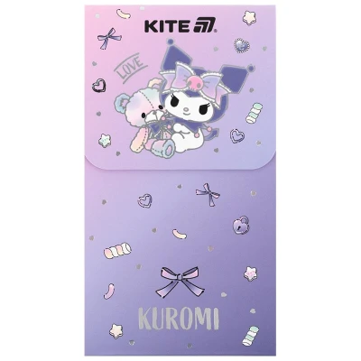 Блокнот на магніті, 60 арк., клітинка, Kuromi HK24-092-2 Kite