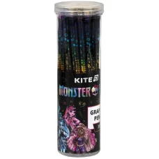 Олівець графітний з кристалом Monster High, 36шт, туба, MH25-059 Kite