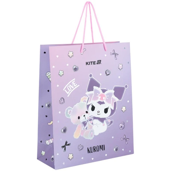 Пакет паперовий подарунковий, 26х32см, Kuromi HK25-266-3 Kite