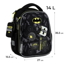 Набір рюкзак + пенал + сумка для взуття Kite SET_DC25-555S DC Batman