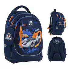 Набір рюкзак + пенал + сумка для взуття Kite SET_HW25-724S Hot Wheels