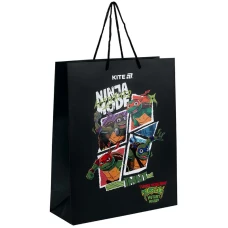 Пакет паперовий подарунковий, 26х32см, Ninja Turtles NT25-266 Kite