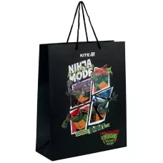 Пакет паперовий подарунковий, 26х32см, Ninja Turtles NT25-266 Kite
