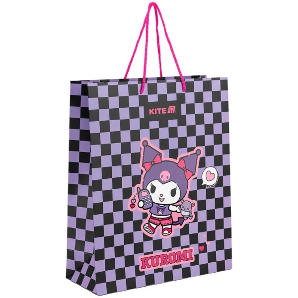 Пакет паперовий подарунковий, 26х32см, Kuromi HK25-266-2 Kite