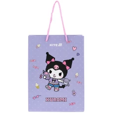 Пакет паперовий подарунковий, 18х24см, Kuromi HK25-265-2 Kite