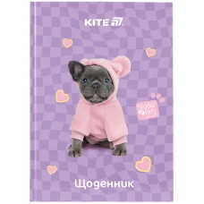 Щоденник шкільний, тверда обкл, Studio Pets SP25-262-2 Kite