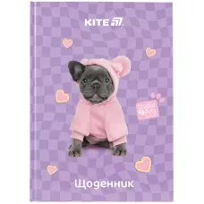 Щоденник шкільний, тверда обкл, Studio Pets SP25-262-2 Kite