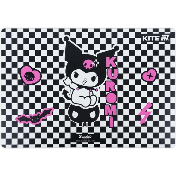 Підкладка настільна, 42,5x29см, PP Kuromi HK25-207-3 Kite