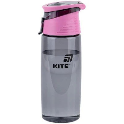 Пляшечка для води, 550 мл, сіра, K25-401-1 Kite