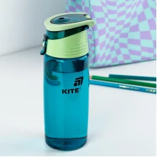 Пляшечка для води, 550 мл, смарагдова, K25-401-2 Kite