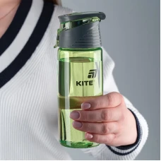 Пляшечка для води, 550 мл, зелена, K25-401-3 Kite