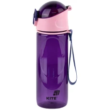 Пляшечка для води, 530 мл, фіолетова, K25-400-4 Kite