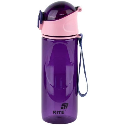 Пляшечка для води, 530 мл, фіолетова, K25-400-4 Kite