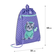 Набір рюкзак + пенал + сумка для взуття Kite SET_SP25-555S-2 Studio Pets
