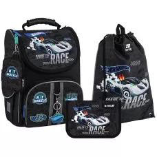 Набір рюкзак + пенал + сумка для взуття Kite SET_HW25-501S Hot Wheels