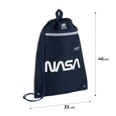Набір рюкзак + пенал + сумка для взуття Kite SET_NS25-585M NASA
