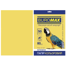 Папір кольоровий А4, 80г/м2, INTENSIV, золотий, 50арк., BM.2721350-23
