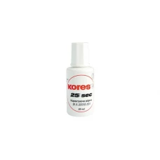 Коригуюча рідина Kores 25 секунд з пензликом, 20 мл, K66817