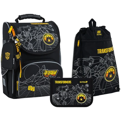 Набір рюкзак + пенал + сумка для взуття Kite SET_TF25-501S Transformers