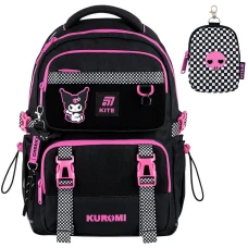 Набір рюкзак + пенал + сумка для взуття Kite SET_HK25-1022M Kuromi