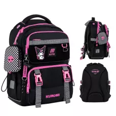 Набір рюкзак + пенал + сумка для взуття Kite SET_HK25-1022M Kuromi