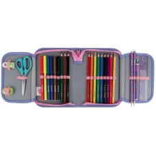 Пенал Kite 1 від., 2 відв., з наповненням LP25-622H My Little Pony