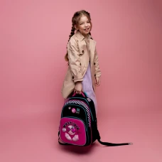 Рюкзак шкільний напівкаркасний YES S-91 "Lovely Smile" 38*29*13см., 559390