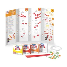 Набір для створення прикрас Fimo kids, "Квіти", 4 кол.*42 г, Fimo
