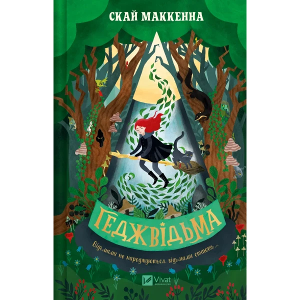 Книжкова полиця підлітка. Геджвідьма. Скай Маккенна 408 с. Віват