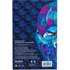 Книга записна А6, 80арк. кліт. тверда обкл. Mortal Kombat MK22-199-2 Kite