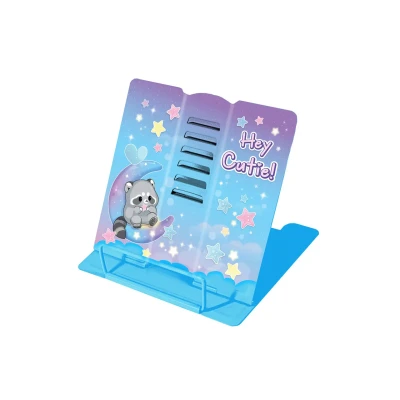 Підставка для книг металева Kidis Racoon 15*18см, 14097