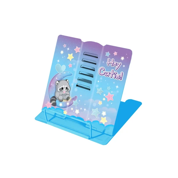 Підставка для книг металева Kidis Racoon 15*18см, 14097