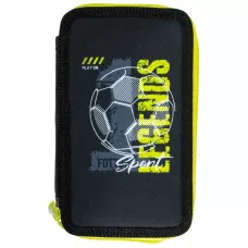 Пенал 2-яр. пустий, поліестер, Football, 25308C Class