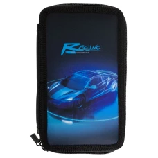 Пенал 2-яр. пустий, поліестер, Fast Car, 25307C Class