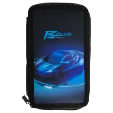 Пенал 2-яр. пустий, поліестер, Fast Car, 25307C Class