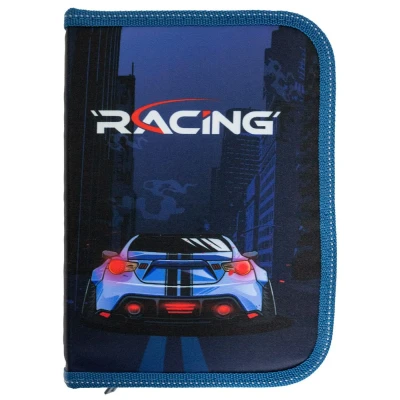 Пенал 1-яр. пустий, 2 відворота, поліестер, Racing, 25209C Class