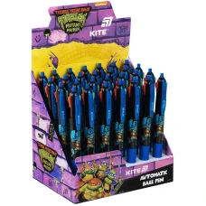 Ручка кульк. автомат., 4 кольори Ninja Turtles NT25-067 Kite