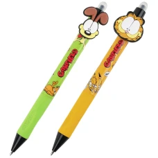 Ручка кульк. автомат. з фігуркою, 0,5мм. синя Garfield GF25-393 Kite