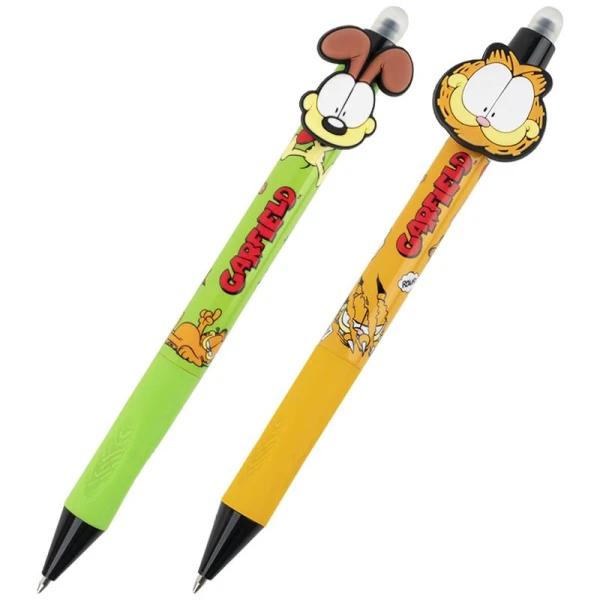 Ручка кульк. автомат. з фігуркою, 0,5мм. синя Garfield GF25-393 Kite