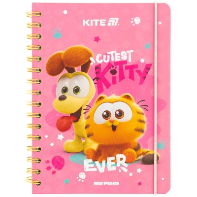 Щоденник на спіралі, тверда обкл., Garfield GF25-438 Kite