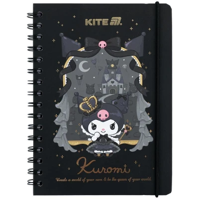 Щоденник на спіралі, тверда обкл., Kuromi HK25-438-2 Kite