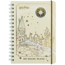 Щоденник на спіралі, тверда обкл., Harry Potter HP25-438 Kite