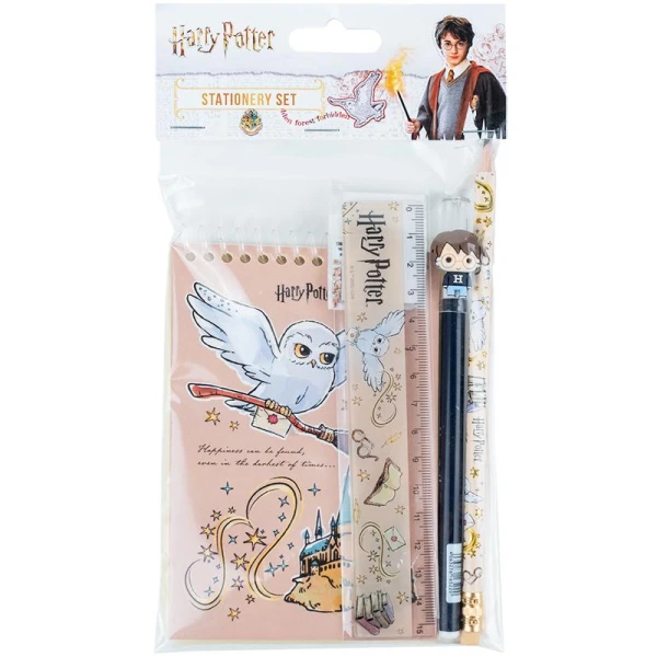 Набір канцтоварів, 4 предмети Harry Potter HP25-S03 Kite