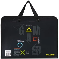 Папка з ручками Gamer, PP, 600 мкм, 350*255*45 мм, 5633-25C, Class