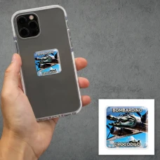 Наліпки 3D-стікер "Bombardino Crocodilo" SX-305 Tattooshka