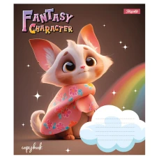 Зошит А5/12 арк коса 1В Fantasy Characte, 768050