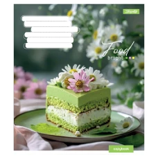Зошит А5/96 арк кліт 1В Bright Food, 768138