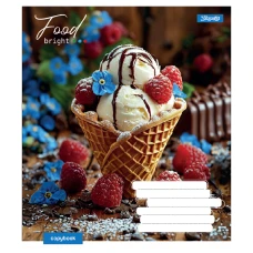 Зошит А5/96 арк кліт 1В Bright Food, 768138