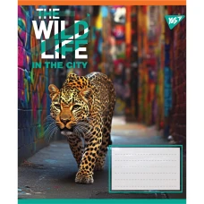Зошит А5/36 арк кліт YES The wild in the city, 767766
